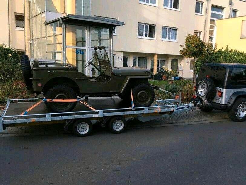 ❌❌ Autoanhänger Mieten leihen vermieten 3t Kfz Hänger ab 25 € in Wiesbaden