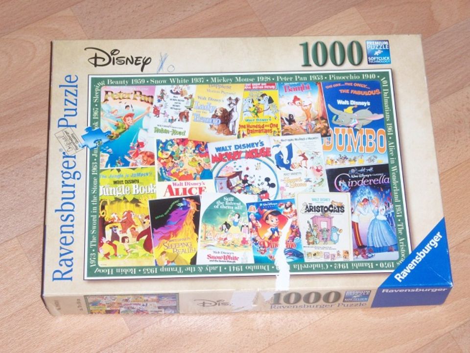 Ravensburger Disney Puzzle 1000 Teile in Leipzig