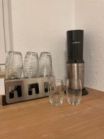 Sodastream Crystal mit Glasflaschen und Gläser Baden-Württemberg - Immendingen Vorschau