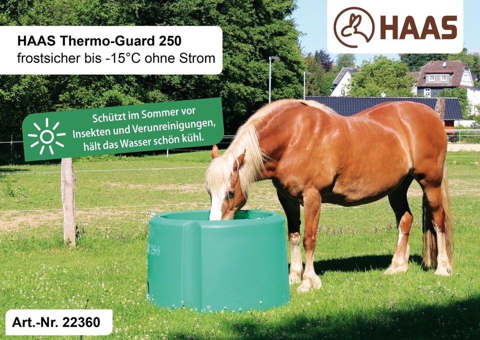 Set 2: HAAS Thermo-Guard 250, Heuglocke, Futtersparnetz in Nümbrecht