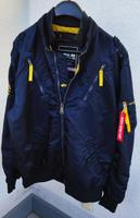Alpha Industries Jacke Falcon II in blau/gelb, Gr. 2XL (54/56) Köln - Porz Vorschau