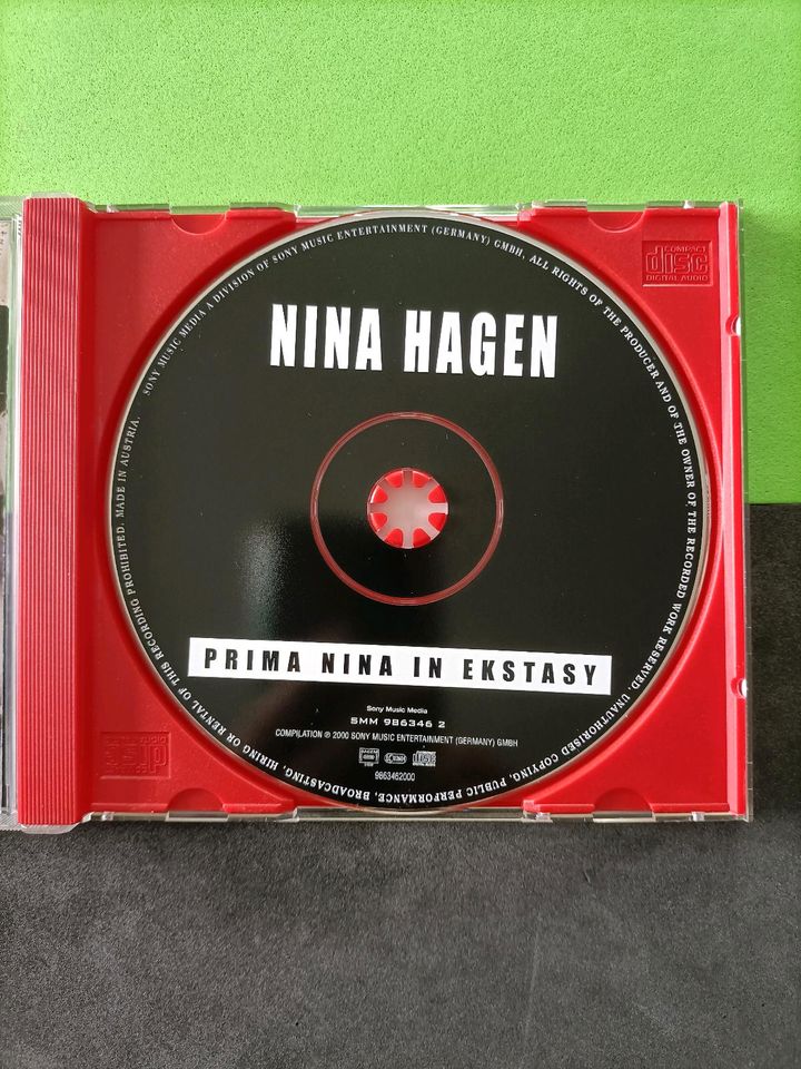 Nina Hagen – Prima Nina In Ekstasy (2000) Punk CD in Reinbek