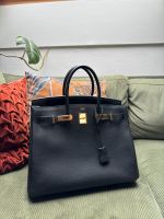 Hermes Birkin 35 noir (schwarz) Ledertasche Nordrhein-Westfalen - Ratingen Vorschau