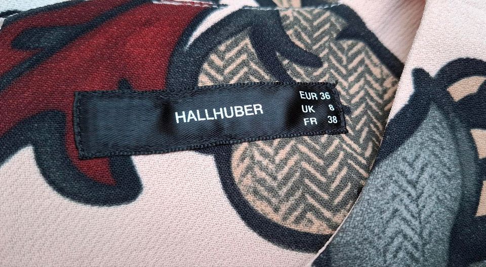 Hallhuber Kleid Gr.36 S/M rose' geblümt super Zustand in Bargteheide