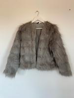 Felljacke Jacke H&M M grau Bayern - Holzkirchen Vorschau