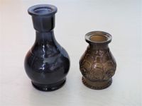 2 Glasvasen, orientalischer Stil, dunkelblau / hellbraun, zus.4 € Baden-Württemberg - Königsbach-Stein  Vorschau