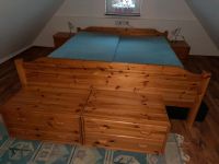 Schlafzimmer Doppelbett Massivholz Kiefer lackiert Baden-Württemberg - Gammertingen Vorschau