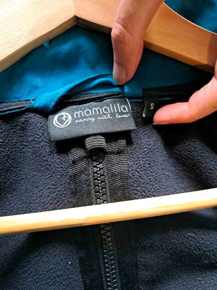 Mamalila Softshell Tragejacke, Gr. S, petrol in Schwerin