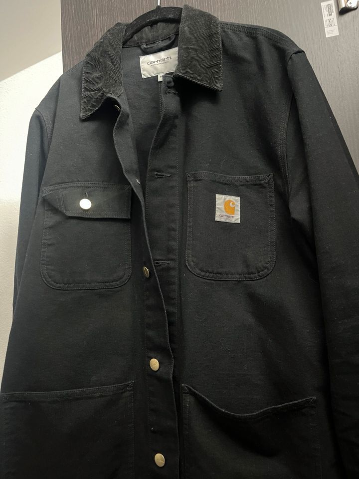 Schwarze Carhartt Jeansjacke Gr. M❗️ in Kirchheim am Neckar