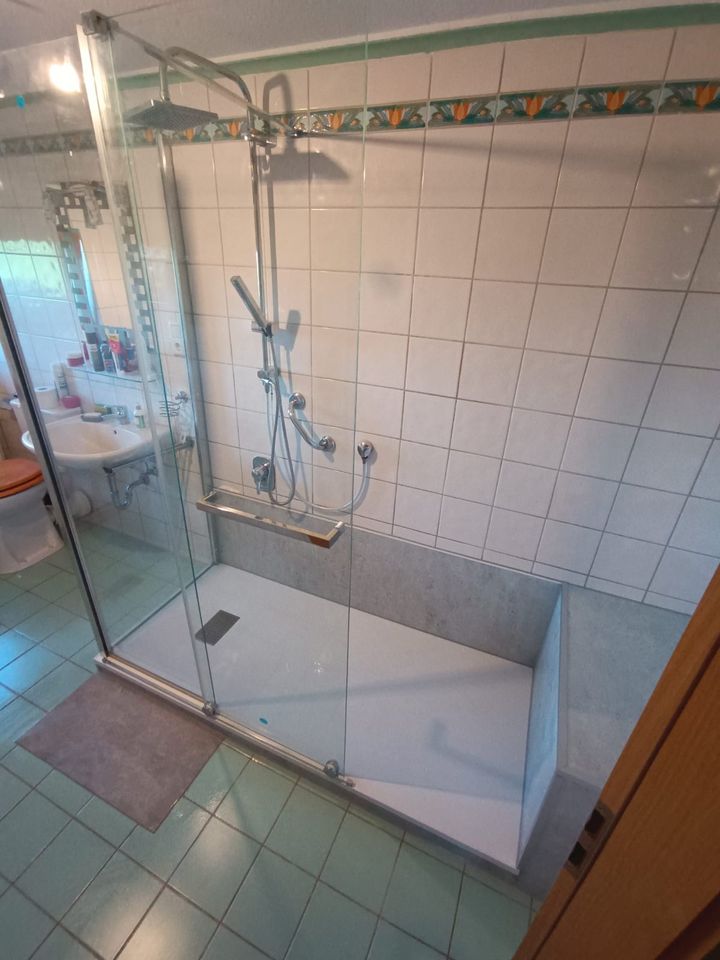 Senioren-Bad -flache Dusche in 8 Std.- Bayern und BW - ab 3.600 € in Graben (Lechfeld)