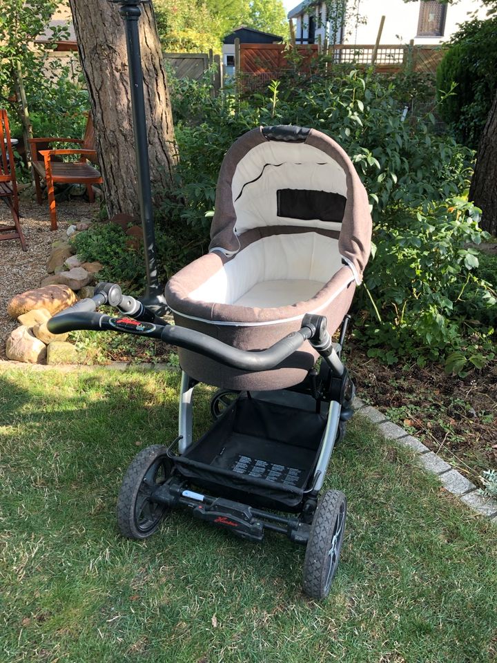 Kinderwagen Hartan GT Racer mit Buggy u. Adapter für Babyschale in Sachsenhagen