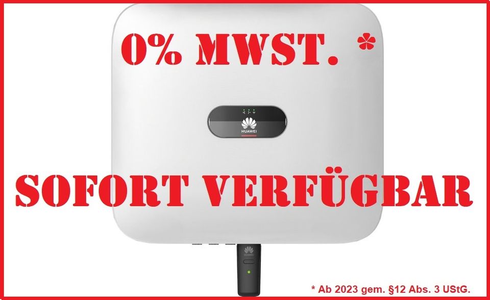 Huawei Komplettset: SUN2000-4KTL-M1+LUNA 5kWh Speicher+Smartmeter in Dresden