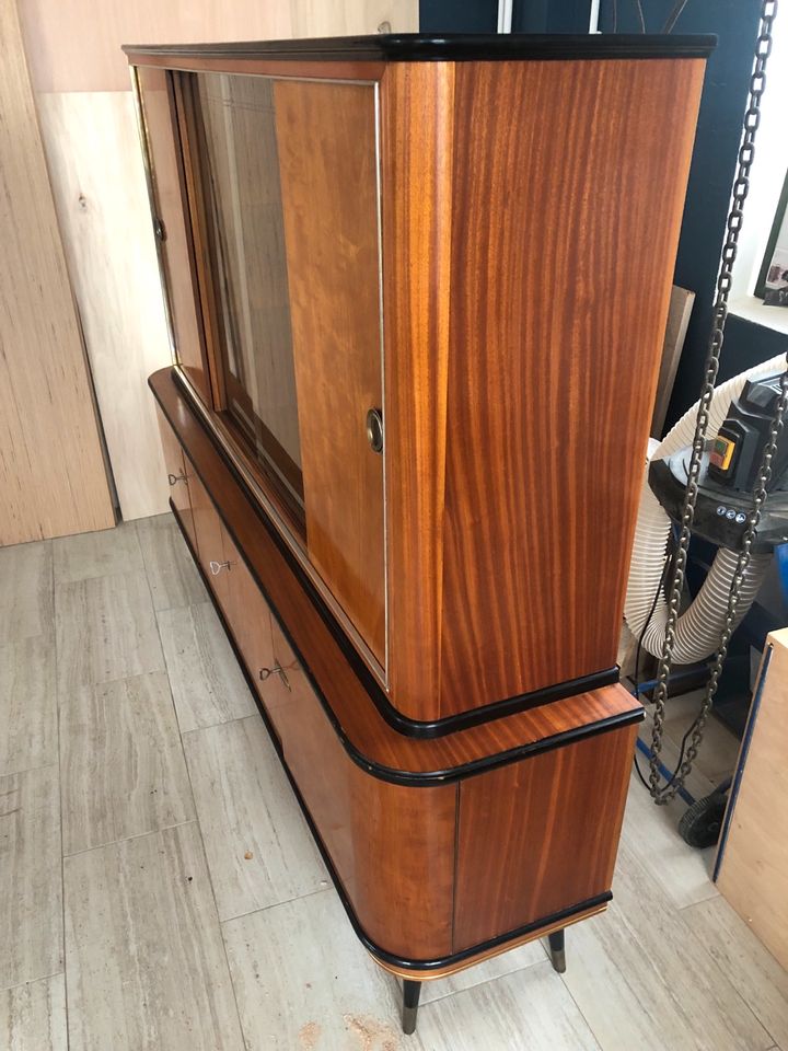 Vintage Mid Century Highboard/Schrank DDR in Leipzig