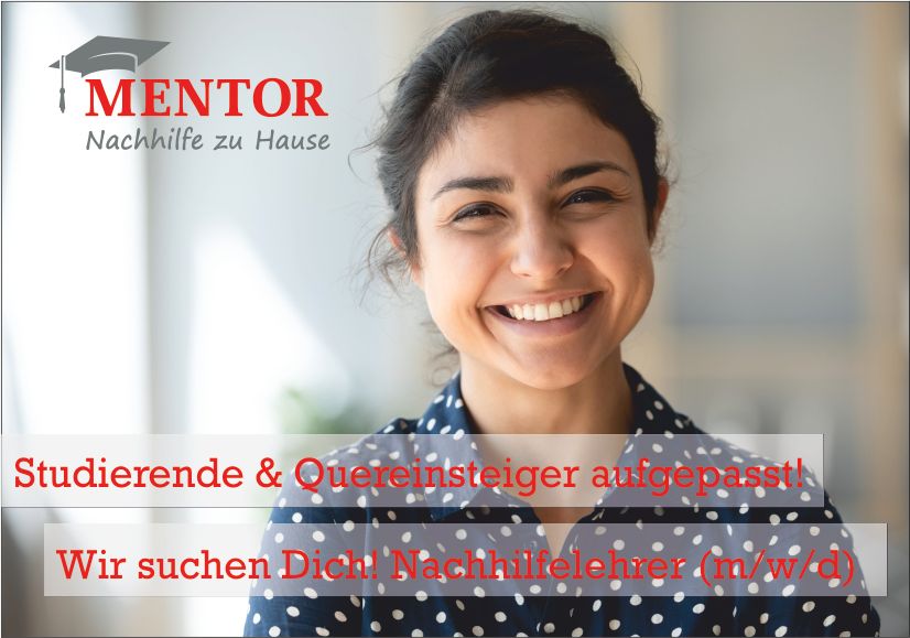 Studenten/Quereinsteiger (m/w/d) als Nachhilfelehrkräfte gesucht! in Friedrichsdorf