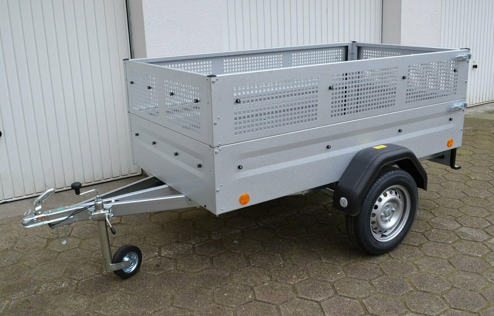 Pkw Anhänger mit Gitter 750 Kg Tpv Eu 2 NEU nicht gebraucht ! in Hamburg