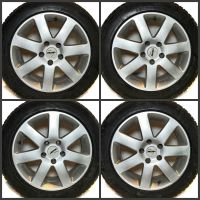 Audi Seat Skoda Mercedes Alu-Felgen 5x112 Winter-Reifen 205/55R16 Nordrhein-Westfalen - Nottuln Vorschau