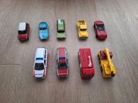 9 Autos Auto Feuerwehr, Notarzt, Siku, Matchbox, Maisto Konvolut Hessen - Nidda Vorschau
