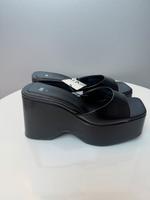 Zara Sandalette Plateau Keilschuh schwarz Gr. 39 Neu mit Etikett Bayern - Haibach Unterfr. Vorschau