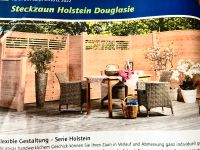 Sichtschutz Zaun neu Scheerer Holstein Douglasie Holzzaun Steck Bayern - Rednitzhembach Vorschau