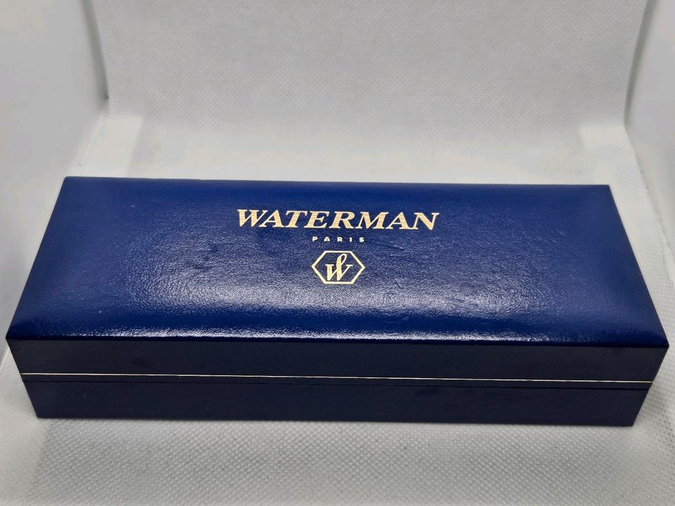 Waterman Füller mit 750er Goldfeder 18K und 2 Kugelschreiber. in Wiesbaden