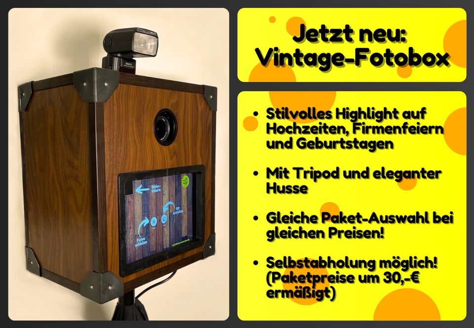 ✨ Vintage Fotobox MIETEN in Münster und dem Münsterland ✨ in Centrum