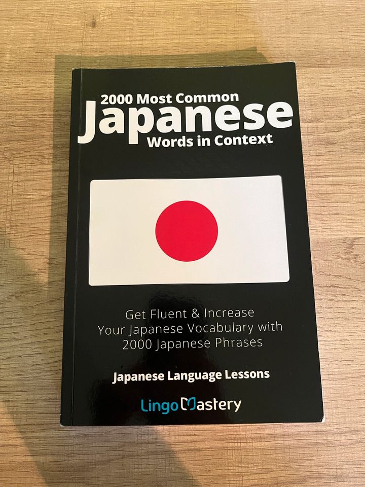 Buch Book 2000 most common Japanese words in Düsseldorf