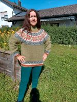 NEU Wollpullover handgestrickt Islandwolle Gr. S M L XL XXL XXXL Bayern - Schongau Vorschau