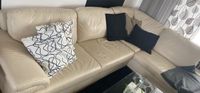 Ledersofa Ecksofa Creme Echtleder Hessen - Kassel Vorschau