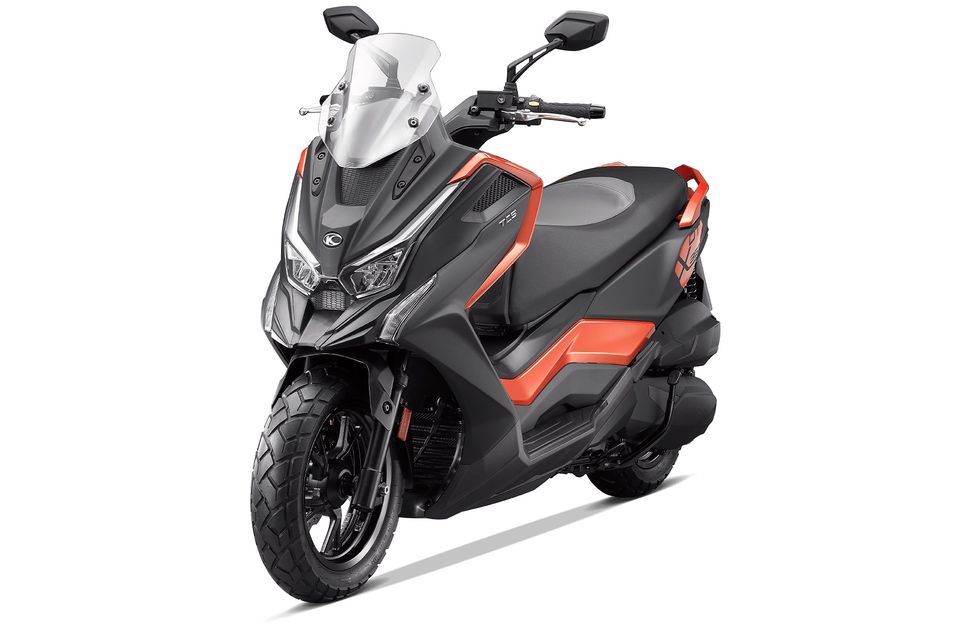 Kymco DT X 350i ABS schwarz/orange in Dachau