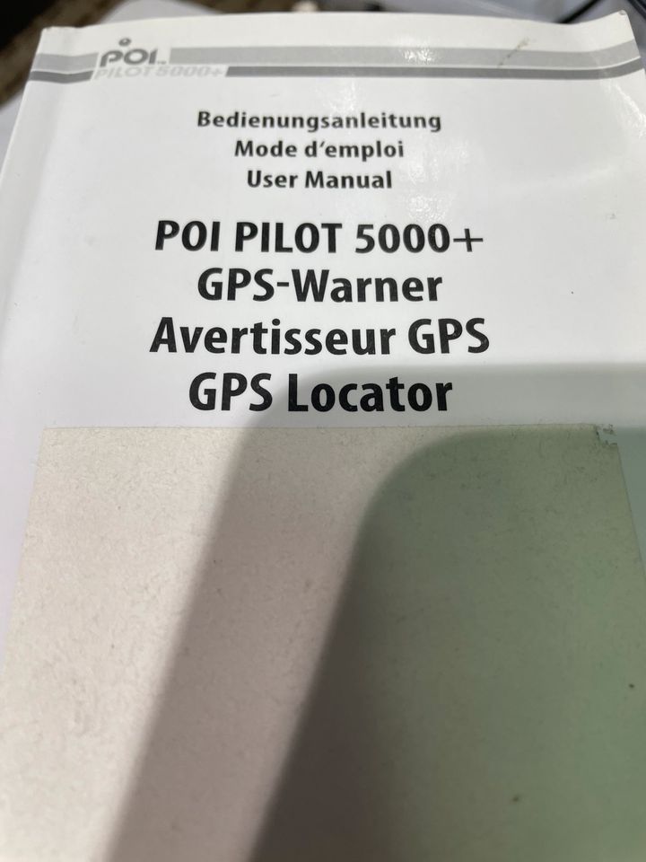 POI Pilot 5000+ GPS Info in Freilassing