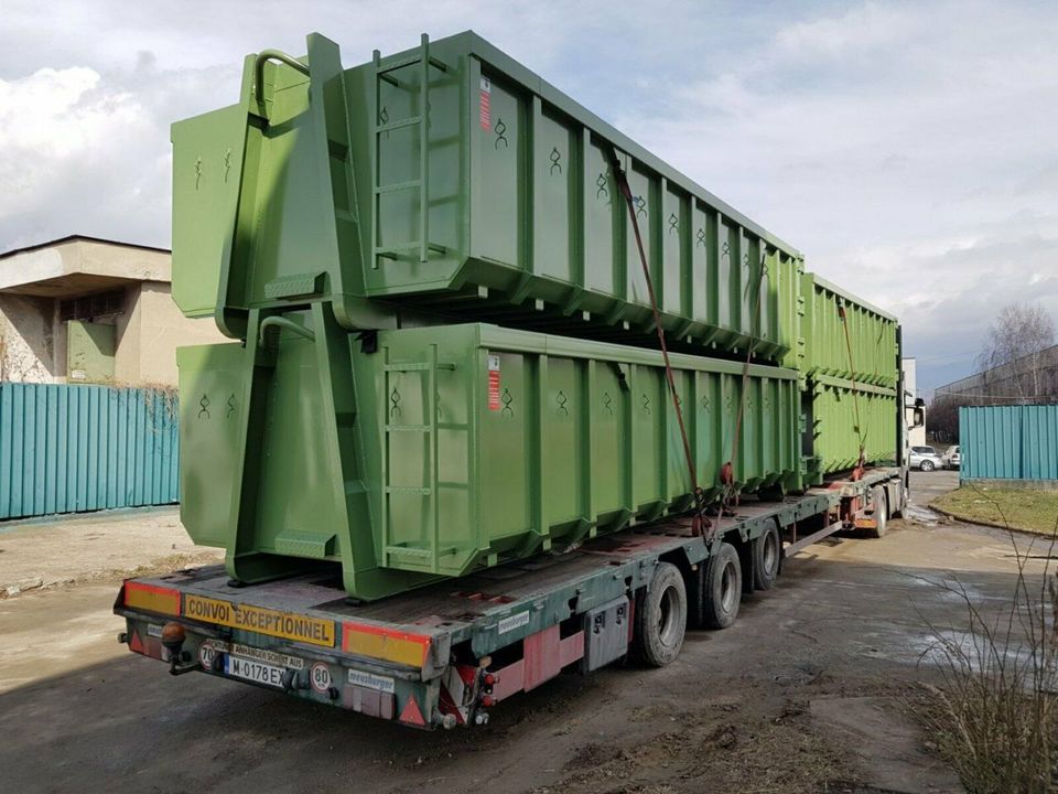 Abrollcontainer Bauschuttcontainer Bauschuttmulde in Halberstadt