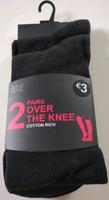 neue "over the knee" Strümpfe, schwarz , 2 Paar, Größe 37-42 Nordrhein-Westfalen - Brakel Vorschau