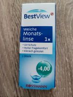 Weiche Monatskontaktlinsen - 4,00 Bergedorf - Hamburg Lohbrügge Vorschau