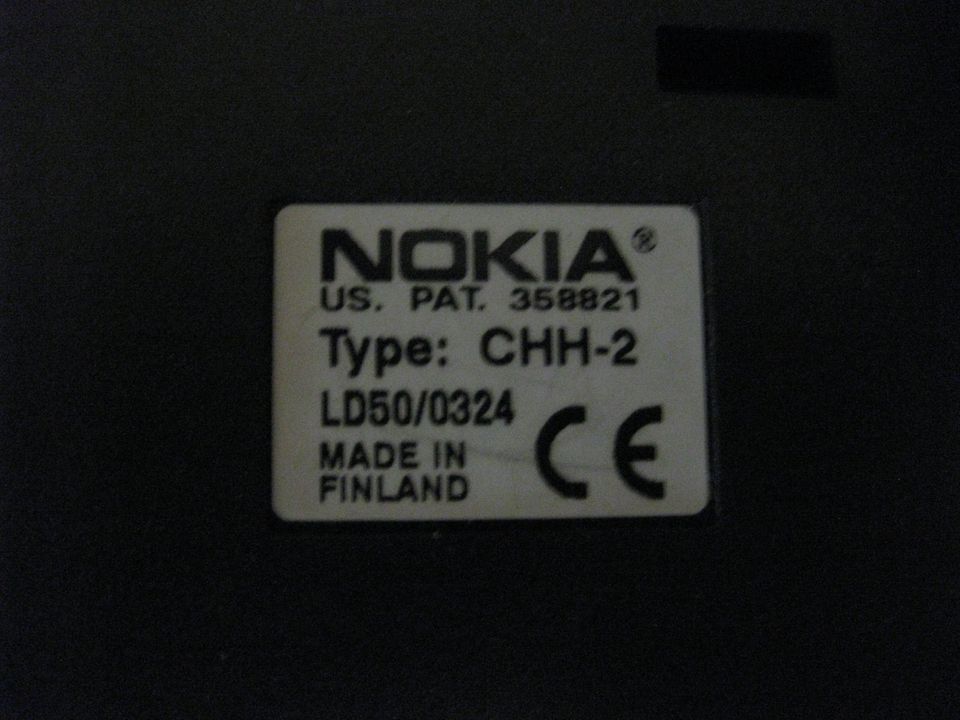 Nokia Halterung CHH-2 mit Netzstecker - gebraucht funktionsfähig in Offenburg