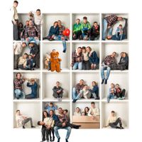 Fotograf - Fotoshooting - Familienfotos - Kistenshooting Nordrhein-Westfalen - Voerde (Niederrhein) Vorschau