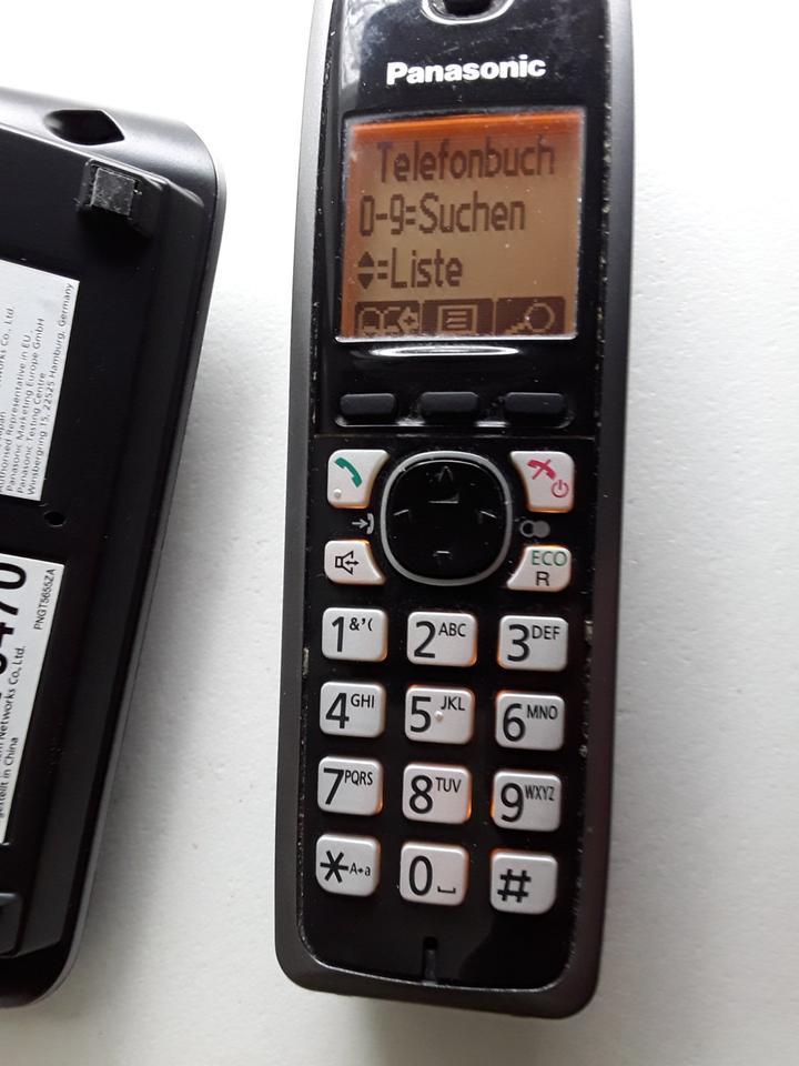 Festnetz-Telefon Panasonic KX-TG6521 mit AB, ohne Netzteil. in Berlin