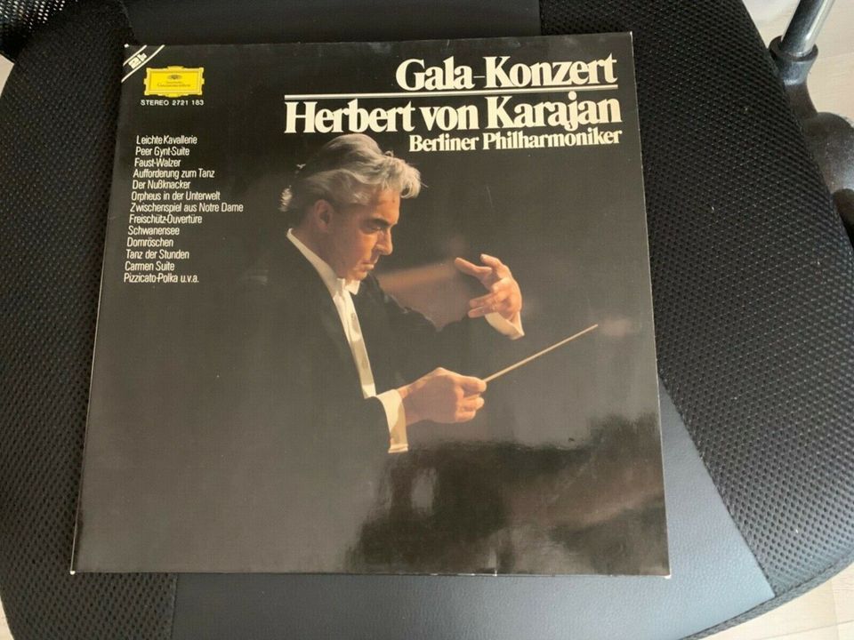 2 Lp Gala Konzert Herbert von Karajan Berliner Philharmoniker in Drochtersen