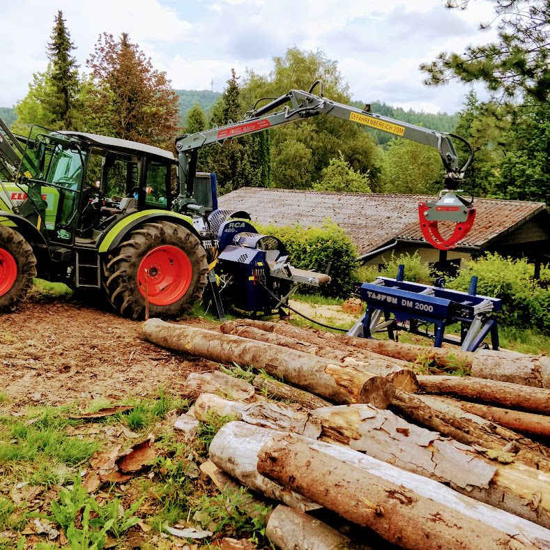 Brennholz Lohnspalten in Schwarzenborn