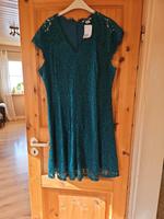 H&M Spitzenkleid dunkelgrün gr. XL ungetragen Hessen - Sontra Vorschau