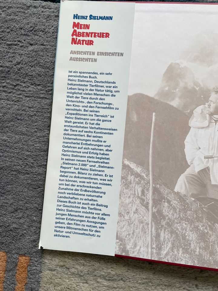 Heinz Sielmann - Mein Abenteuer Natur - Bildband in Nürnberg (Mittelfr)