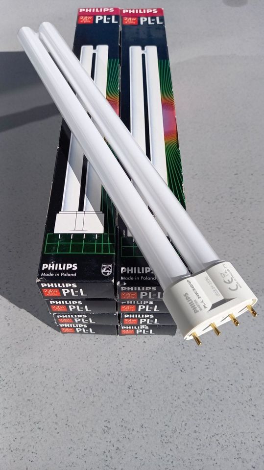 8 Stück Philips MASTER PL-L 24W - 840 Kaltweiß | 4 Pin (Set 2) in Parthenstein (bei Grimma)