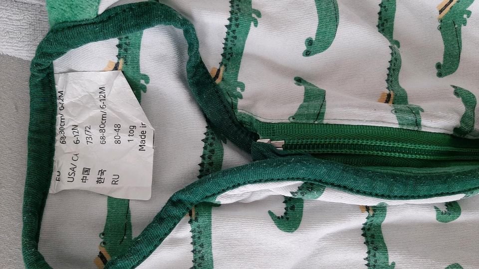 Schlafsack 68 bis 90 cm in sehr gutem Zustand in München