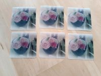 6 Untersetzer Bierdeckel Rosen Kunststoff Tisch Glas Schleswig-Holstein - Lehe Vorschau