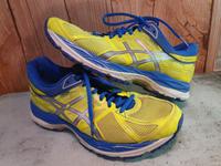 asics 38 Gel Cumulus 17 Damen Lauf Schuhe Sneaker gelb-blau neuw. Nordrhein-Westfalen - Alpen Vorschau