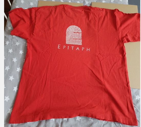 The Offspring vintage 1995 Epitaph T-Shirt GR XL 1995 Rare in Kehl