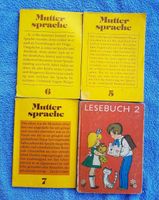 4 DDR Schulbücher,  Lesebuch 2, Unsere Muttersprache 5, 6, 7 Leipzig - Knautkleeberg-Knauthain Vorschau