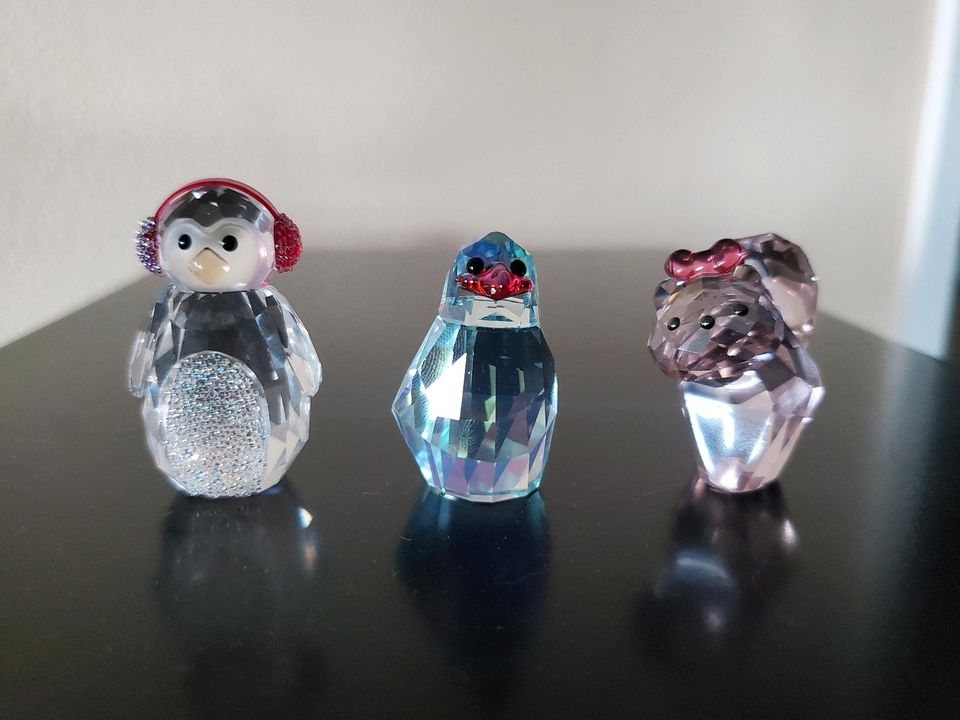 Swarovski Lovelots Katze Kathi, Pinguin Johnny Rocking Pinguin in Kleinostheim