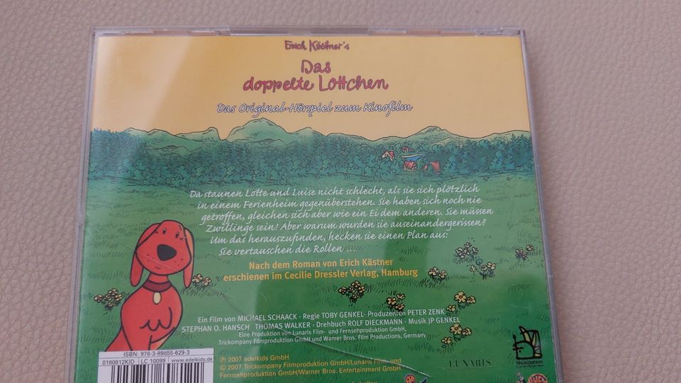 Das doppelte Lottchen, Erich Kästner, Hörspiel zum Film, CD in Osnabrück