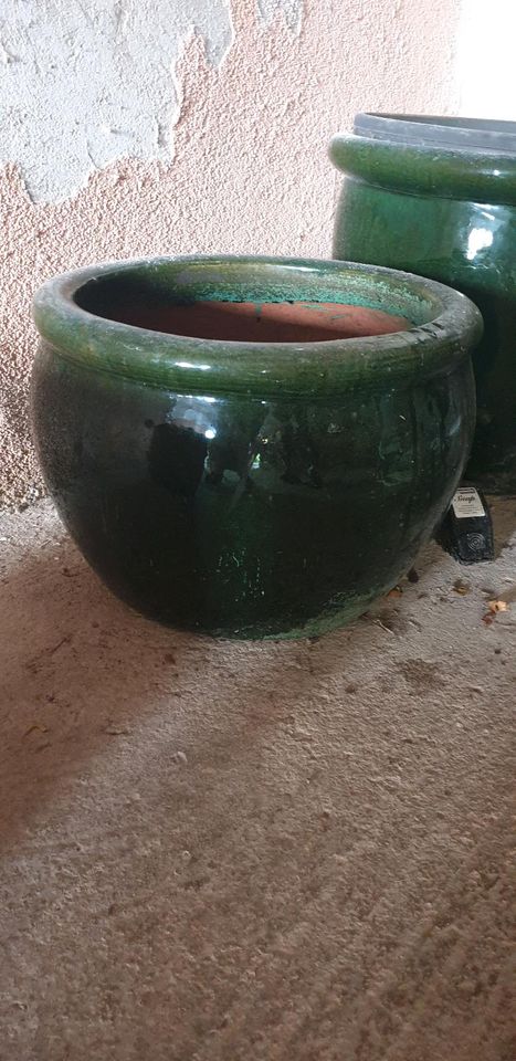 Pflanztöpfe keramik verschiedene Größen in Brandis