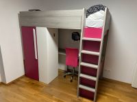 Kinder Hochbett mit Schreibtisch & begehbarem Kleiderschrank München - Allach-Untermenzing Vorschau
